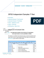 SPSS Independent Samples T-Test - Beginners Tutorial