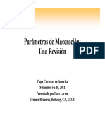 Lars Larson - Parametros de Maceracion