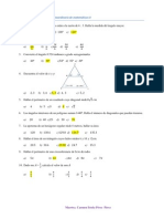 Preguntas para El Examen Extraordinario de Matemáticas II