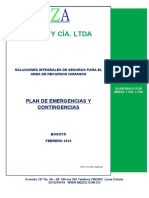 Anexo 33. Plan de Emergencias - Febrero 2016