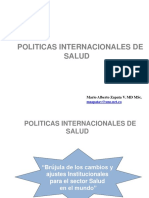 Politicas Internacionales Salud