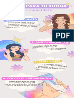 Pink Brown Illustration Beauty Infographic