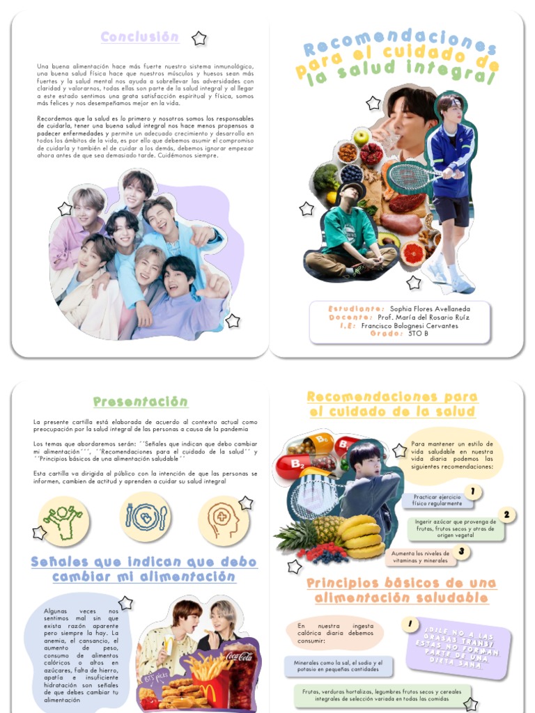 Cartilla sobre Cuidado de la Salud Integral | PDF | Ciencias de la ...