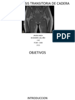 Osteoporosis Transitoria de Cadera
