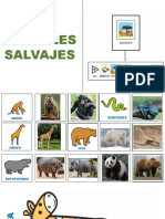 1 Animales Salvajes (Mono, Jirafa, Hipopotamo, Oso, Serpiente)