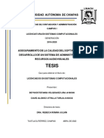 Desarrollo de un sistema de administración de recursos audiovisuales con aseguramiento de calidad