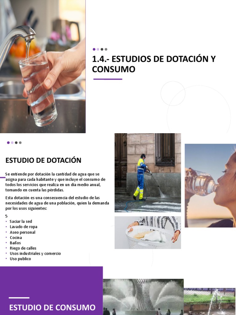 Estudio de Consumo de Agua Potable | PDF | Agua | Consumo (economía)