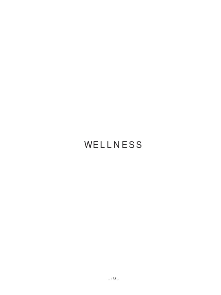 Wellness | PDF