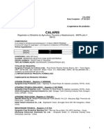 Calaris SC - Guia de uso para controle de plantas daninhas no milho e soja