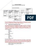 Ficha de Trabajo-Gestión de Riesgos en Casa