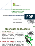 Segurança no trabalho: definições e causas de acidentes