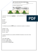 Atividade Avaliativa de Língua Portuguesa Imprimir