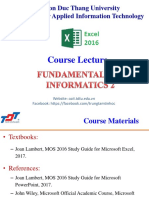 TDTU Course Lecture on Presenting Data Visually