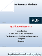 Qualitative Research Introduction