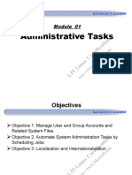 Module 01 - Administrative Tasks