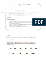 Matematica Secuencia Los Numeros Hasta El 100 y Calculo Mental