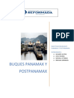 Buques Panamax y Postpanamax