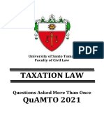 2021 Quamto in Taxation Law