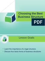 Types of Business Structure