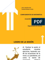 s6.1 - PPT - Ecuación de La Recta