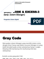 Materi 4 - GRAY CODE & EXCESS-3 CODE