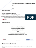 EASD ADA Consensus Report - Management of Hyperglycaemia in Type 2 Diabetes