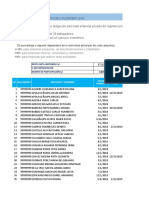 CALCULO DE UTILIDADES FORMATO para Youtube