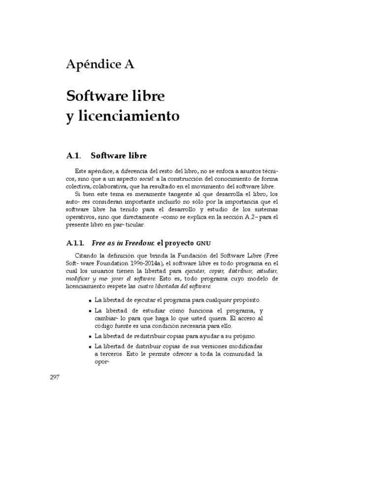 Software Libre y Licenciamiento | PDF | Software libre | Ñu