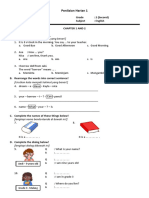 Penilaian Harian 1 (Kelas 2)