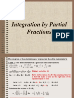Lecture 9 - Integration by Partial Fractions