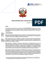 Resolución Directoral #0666-2022-Ana-Aaa - Co