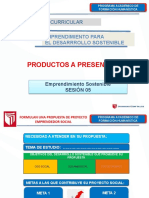 Productos A Presentar