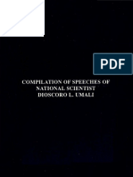 Nast - Dioscoro L. Umali Compilation of Speeches of National Scientist (Library) - 168