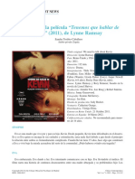 Reseña Sobre La Película "Tenemos Que Hablar De: Kevin" (2011), de Lynne Ramsay