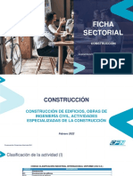 Ficha Sectorial Construccion