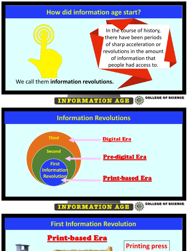 History of Information Revolutions | PDF