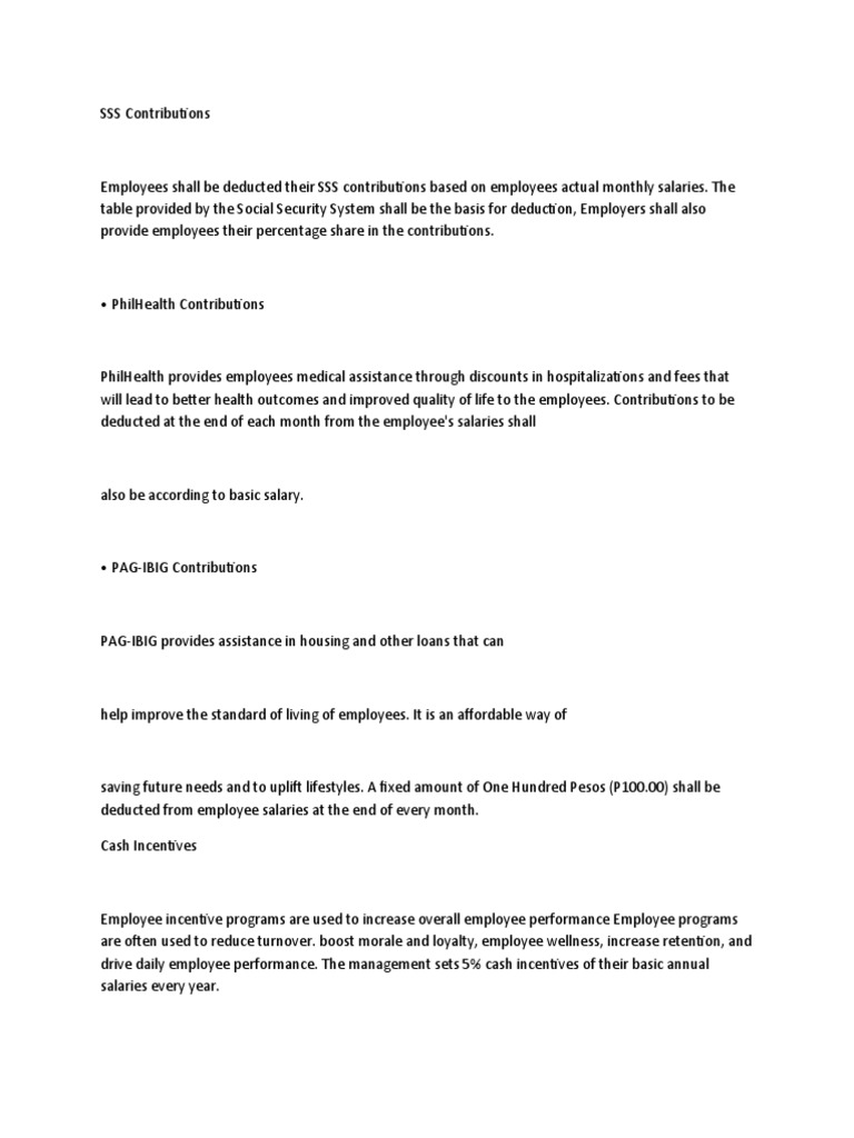 SSS Contributio-WPS Office | PDF