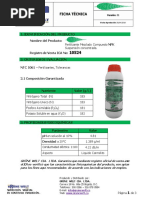 Ficha Técnica MicroEssentials SZ | PDF