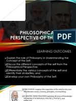 Philosophical Perspective of The Self