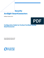 Fortinet Fortigate Syslog