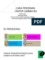 Tata Cara Perizinan Insinerator Limbah B3