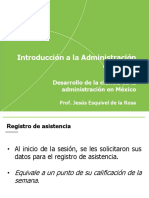 TEMARIO Desarrollo de La Administración Pública en México - Open - Class - Semana 2