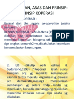 PENGERTIAN, ASAS DAN PRINSIP-PRINSIP KOPERASI, Pert III