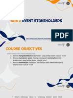 Stakeholder Event - Materi