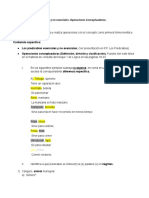 Predicables y operaciones conceptuadoras