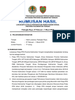 Rumusan Hasil Lokakarya Pokja PPS Kalteng - Final