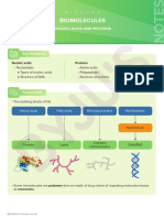 Biomolecules: Nucleic Acids and Proteins