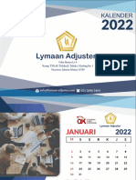 Calender 2022 Lymaan Adjuster