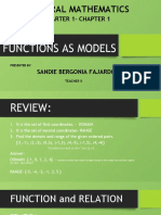 GENERAL MATHEMATICS: FUNCTIONS AND MODELS