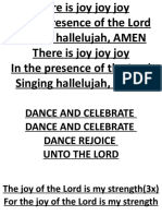 There Is Joy Joy Joy